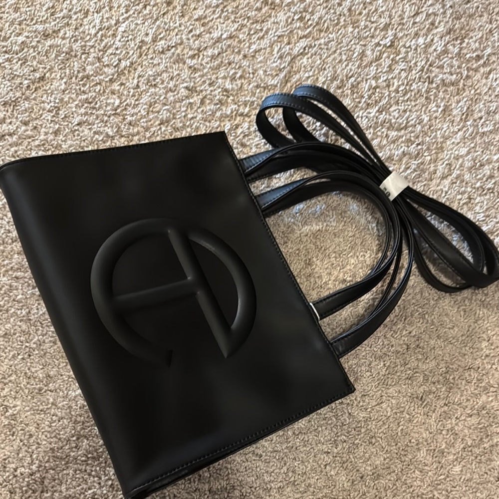 Black Telfar Designer Tote Bag